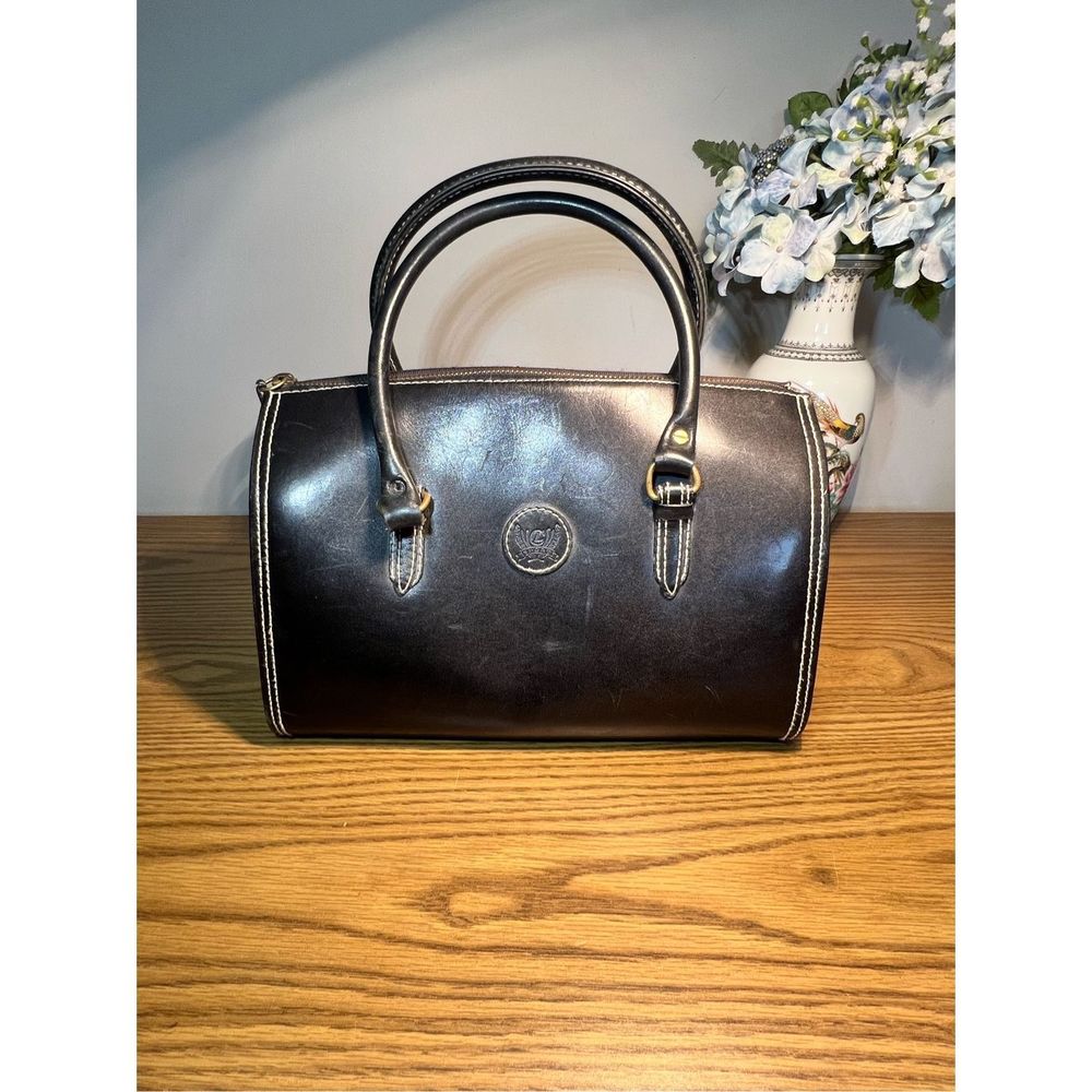 Vintage Liz Claiborne Purse |Genuine Leather | Speedy Bag Purse